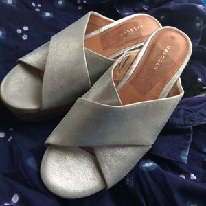 HALOGEN NWOT Wedge sandals